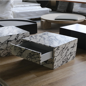 marble bedside table