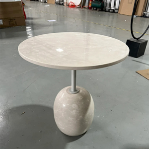 marble beige coffee table