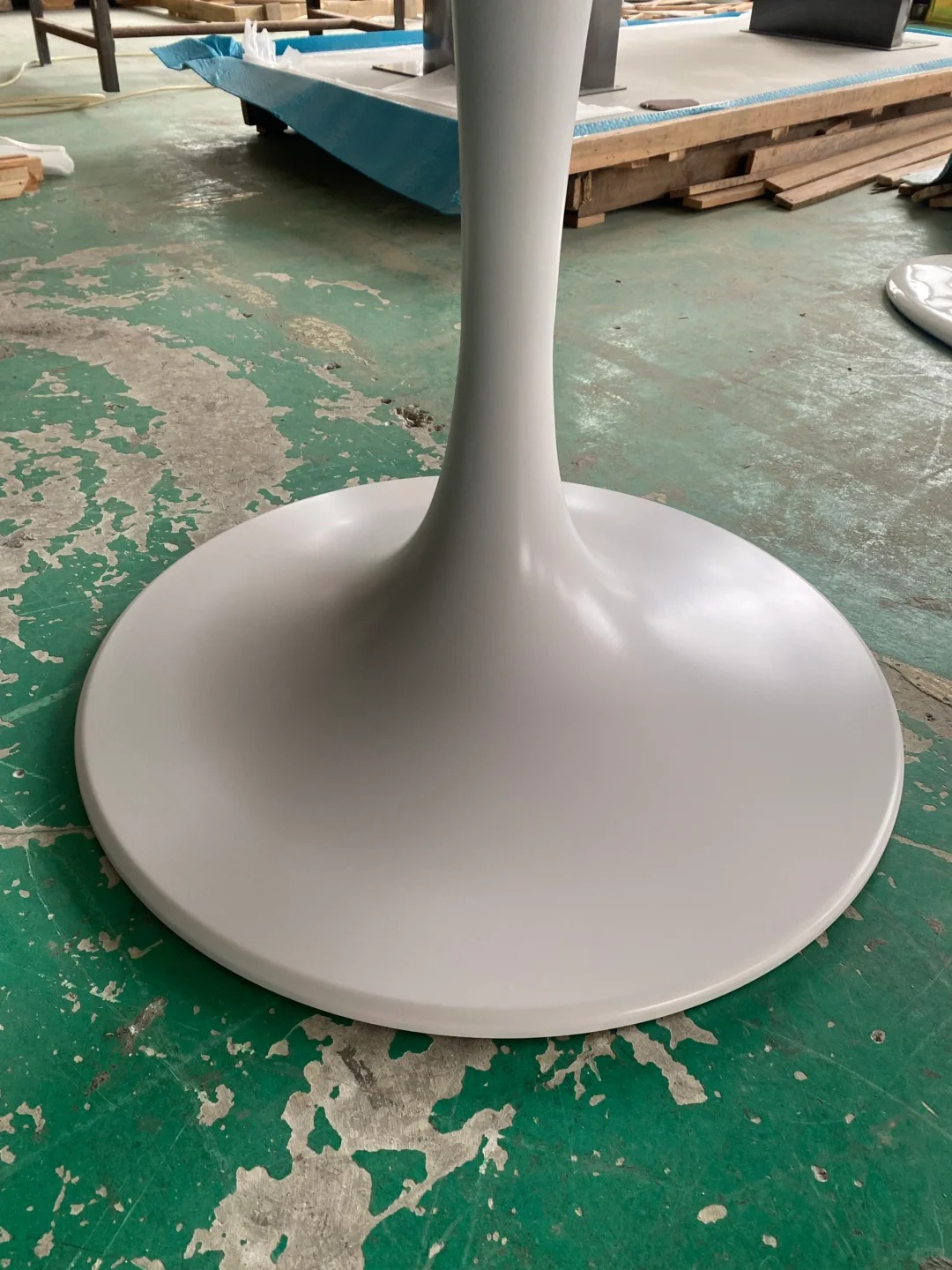 marble oval tulip dining table