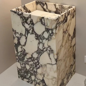 marble pedestal sink