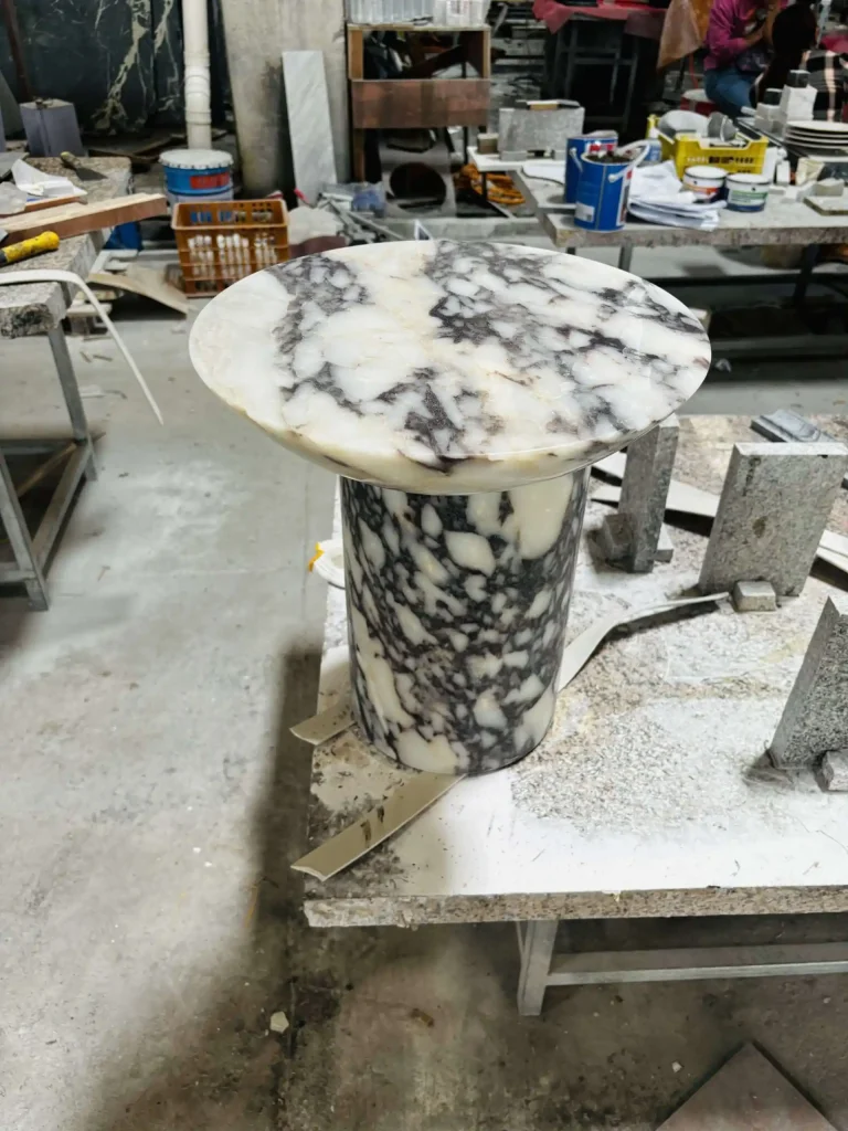 marble-side-table