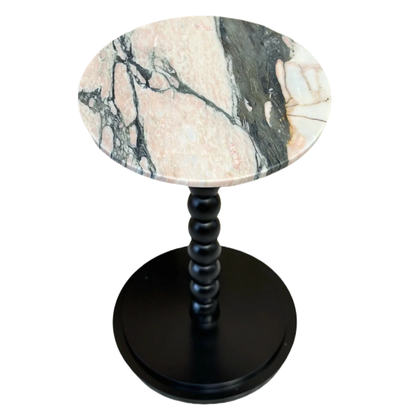Round Marble Table Top Side Table