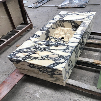 marble vanity top with sink
