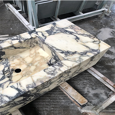 marble vanity top with sink