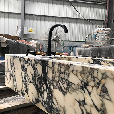 marble vanity top with sink