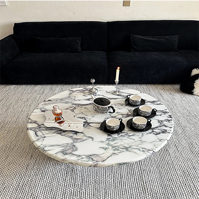 modern marble coffee table for home
