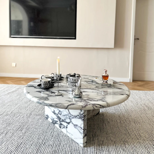 modern marble coffee table