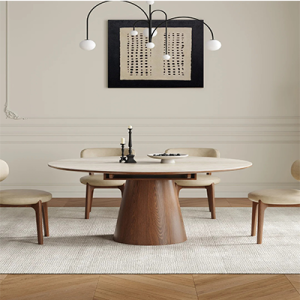 Travertine stone dining table of Rome