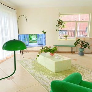Green Onyx coffee table of home