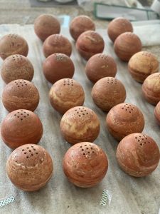 Custom Stone Sphere Incense Burner Mubkhar