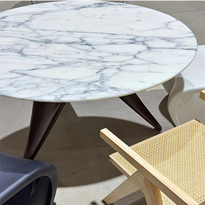 round marble top coffee table