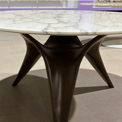 round marble top coffee table