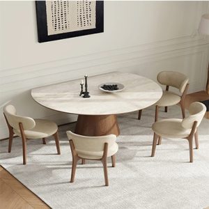 Travertine stone dining table of Rome