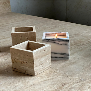 square candle holder