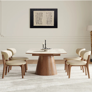 Travertine stone dining table of Rome