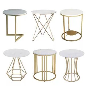 stone side tables Small Cocktail Table